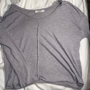 Oversized Gray T-shirt/Crewneck